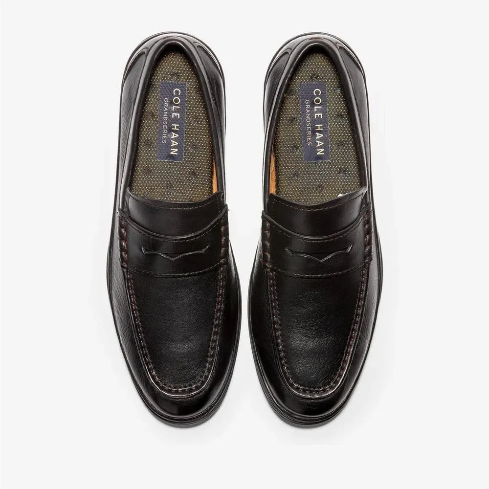Cole Haan Hamlin Traveler Leather Penny Loafers